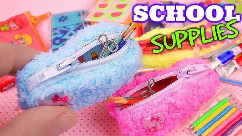 10个创意微型学校用品DIY 打造迷你文具的趣味世界